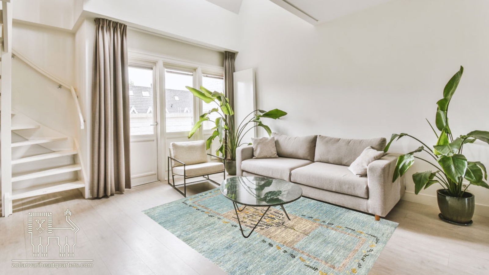 How to choose a suitable carpet for the living room (2)